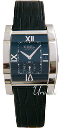 Ebel Tarawa Czarny/Skóra 45x35 mm 9127j40.5435136