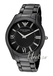 Emporio Armani Super Slim Czarny/Czeramiczna Ø43 mm AR1440