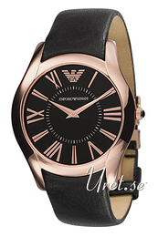 Emporio Armani Super Slim Czarny/Skóra Ø42 mm AR2043