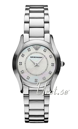 Emporio Armani Super Slim Biały/Stal Ø28 mm AR3168