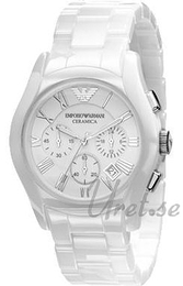 Emporio Armani Classic Biały/Czeramiczna Ø43 mm AR1403