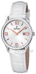 Festina Biały/Skóra Ø30 mm F16519-2