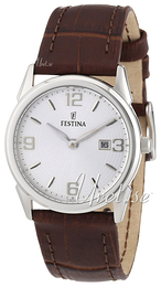 Festina Srebrny/Skóra Ø30 mm F16519-3