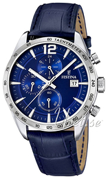 Festina Sport Niebieski/Skóra Ø43 mm F16760-3