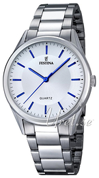 Festina Dress Biały/Stal Ø40 mm F16875-3