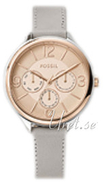 Fossil Różowe złoto/Skóra Ø35 mm BQ3106