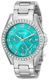 Fossil Niebieski/Stal Ø38 mm ES3766