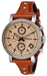 Fossil Boyfriend Kremowy/Skóra Ø38 mm ES4046
