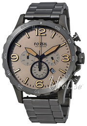 Fossil Nate Brązowy/Stal Ø50 mm JR1523