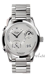 Glashütte Original Pano PanoMaticVenue Srebrny/Stal Ø39.4 mm 90-04-02-02-24