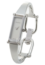 Gucci 1500 Srebrny/Stal 30x12 mm YA015527