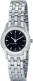 Gucci G Chrono Czarny/Stal Ø27 mm YA055518