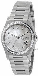 Gucci Pantheon Biały/Stal Ø36 mm YA115404