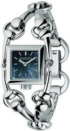 Gucci Signoria Czarny/Stal 20x20 mm YA116502