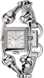 Gucci Signoria Biały/Stal 20x20 mm YA116505