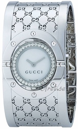 Gucci Twirl Biały/Stal Ø33 mm YA112415