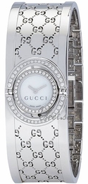 Gucci Twirl Biały/Stal Ø23 mm YA112512