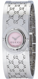 Gucci Twirl Różowy/Stal Ø23 mm YA112513