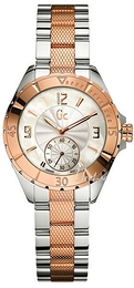 Guess Gc Exclusive Biały/Stal Ø35 mm 70003L1