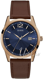 Guess Niebieski/Skóra Ø42 mm W1186G3