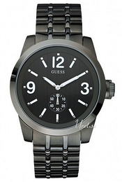 Guess Czarny/Stal Ø45 mm W17536G1