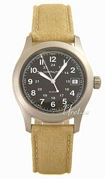 Hamilton Khaki Field Czarny/Tkanina Ø38 mm H68481933