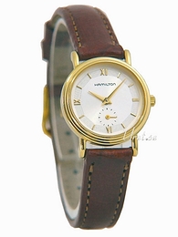 Hamilton Srebrny/Skóra Ø23 mm H22231554