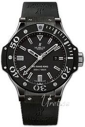 Hublot BB King Ice Bang Czarny/Guma Ø48 mm 322.CK.1140.RX