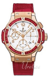 Hublot Tutti Frutti Gold Biały/Skóra Ø41 mm 341.PR.2010.LR.1913