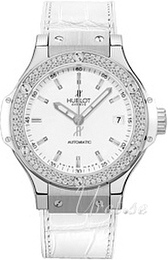 Hublot Big Bang 38 mm Automatic Biały/Skóra Ø38 mm 365.SE.2110.LR.1104