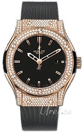 Hublot Classic Fusion 42 mm Czarny/Guma Ø42 mm 542.PX.1180.RX.1704