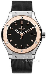 Hublot Classic Fusion 42 mm Czarny/Guma Ø42 mm 542.ZP.1180.RX