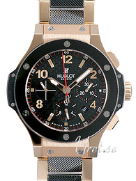 Hublot Big Bang 44mm Czarny/Guma Ø44 mm 301.PB.131.PB