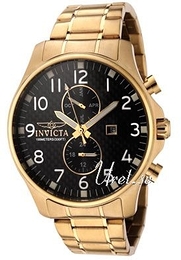 Invicta II Czarny/Stal Ø50 mm 0382