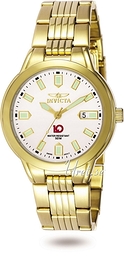 Invicta 10 Biały/Stal Ø40 mm 3235