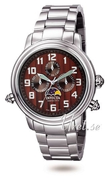 Invicta II Czarny/Stal Ø44 mm 4144