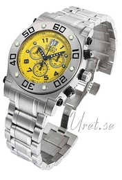 Invicta Reserve Żółty/Stal Ø45 mm 4355