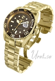 Invicta Reserve Czarny/Stal w odcieniu złota Ø45 mm 4467