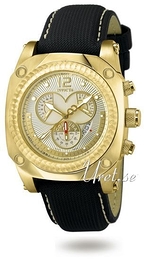 Invicta Corduba Żółte złoto/Skóra Ø46 mm 4810