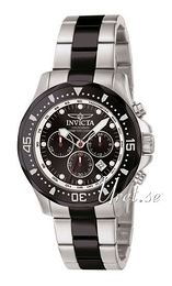 Invicta II Czarny/Stal Ø43 mm 5266