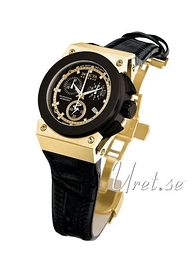 Invicta Akulation Czarny/Skóra Ø44 mm 5553