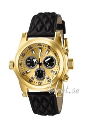 Invicta Forcetion Żółte złoto/Skóra Ø53 mm 5633