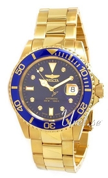 Invicta Pro Diver Niebieski/Stal w odcieniu złota Ø43 mm 6151