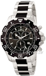 Invicta II Czarny/Stal Ø46 mm 6407