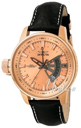 Invicta Forcetion Różowe złoto/Skóra Ø46 mm 6518