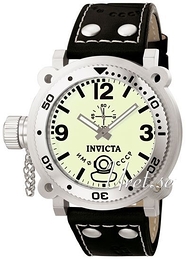 Invicta Russian Diver Srebrny/Skóra Ø53 mm 7273