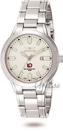 Invicta 10 Biały/Stal Ø40 mm 3229