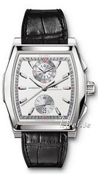IWC Da Vinci Srebrny/Skóra 43.1x51 mm IW376416