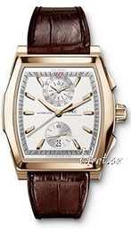 IWC Da Vinci Srebrny/Skóra 43.1x51 mm IW376418