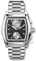 IWC Da Vinci Czarny/Stal 43.1x51 mm IW376422